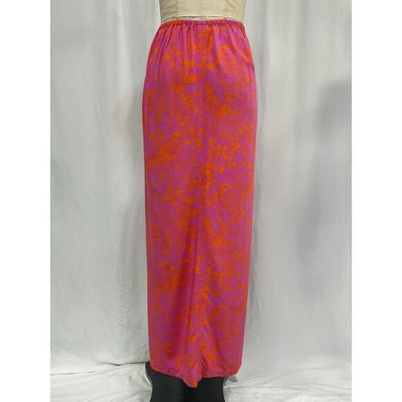 Lspace 'Mia' Pink Rayon Cover Up Skirt Size S - Picture 3 of 5